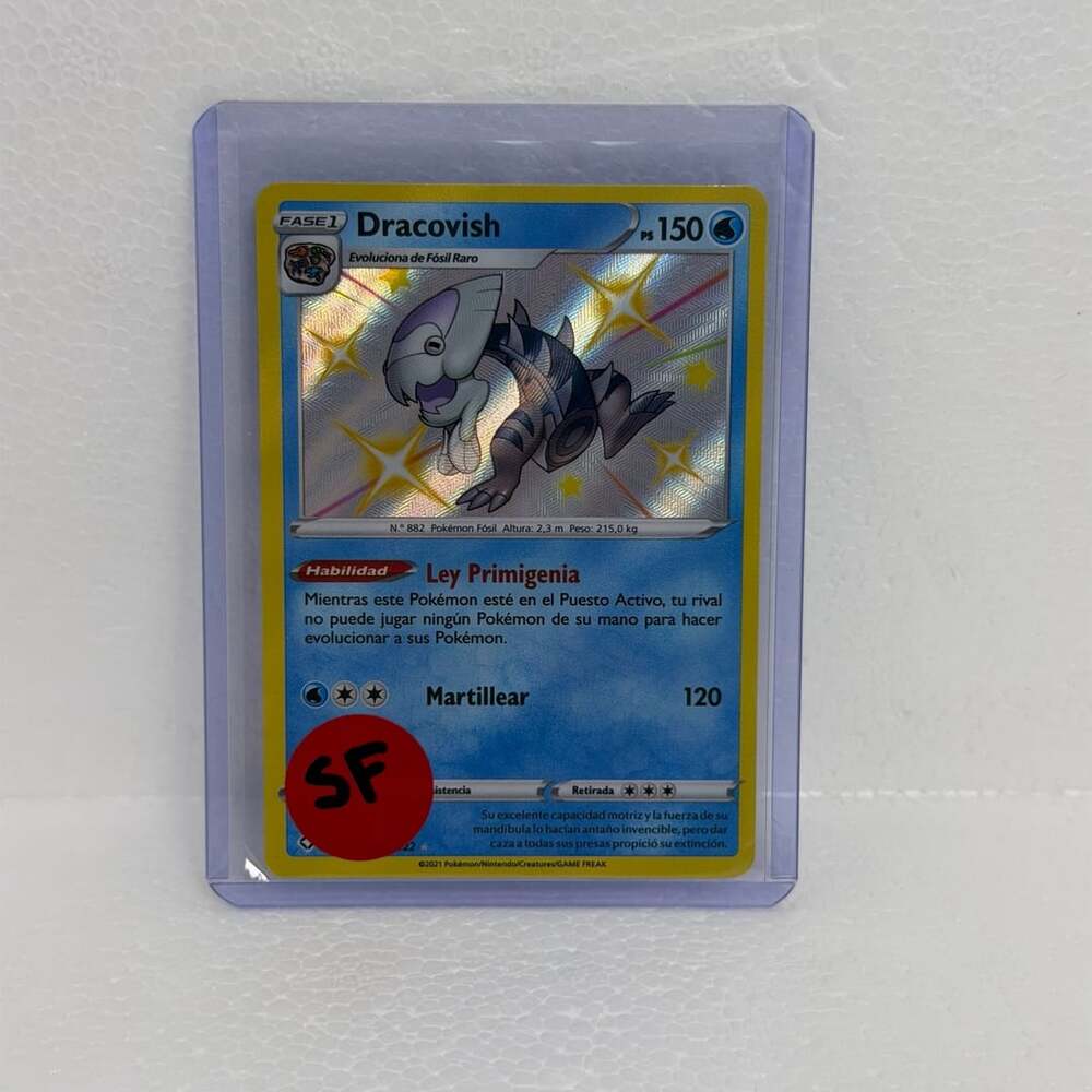 Pokemon Dracovish Shining Fates Shiny Vault Holo Rare Card